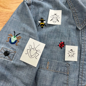 Bug Embroidery Transfer