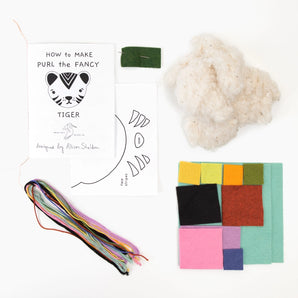 Purl the Fancy Tiger - Diy Craft Kit