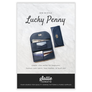 Faux Leather Lucky Penny Wallet Kit