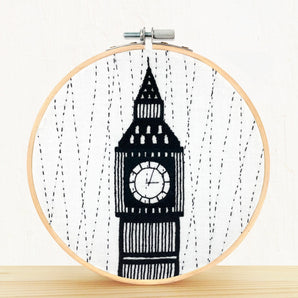 Big Ben, London - Embroidery Kit