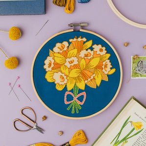 Daffodil Embroidery Kit