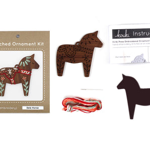 Horse - Diy Stitched Ornament Kit