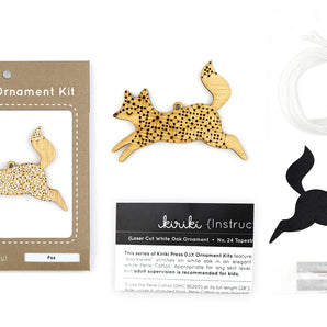 Fox - Diy Stitched Ornament Kit