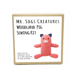 Mr. Sogs Creatures - Woodland Pig Sewing Kit