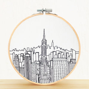 Top of the Rock, Nyc - Embroidery Kit