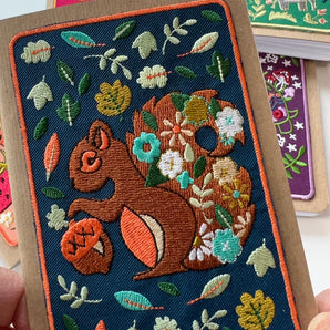 Embroidered Pocket Notebook