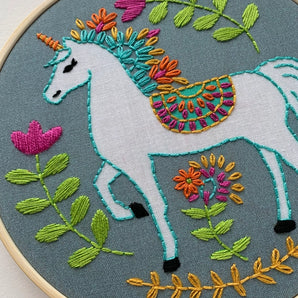 Unicorn Embroidery Kit