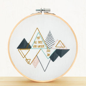 Wanderlust - Embroidery Kit