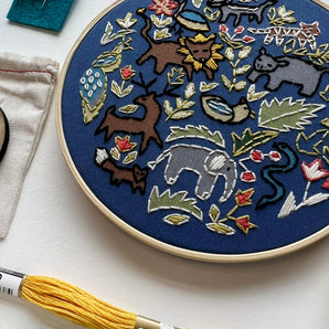 Wildlife Embroidery Kit